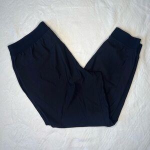 Lululemon Men’s Black Athletic Joggers Zip Pocket | Size XL